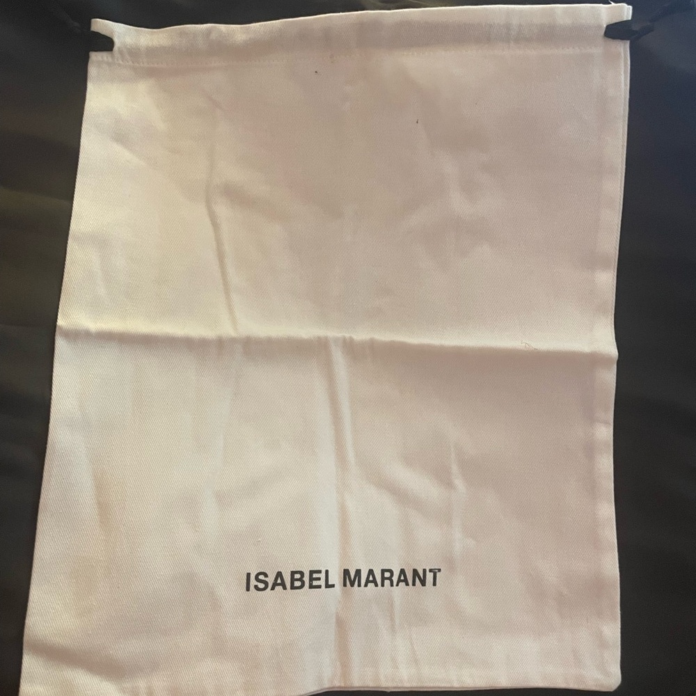 New Isabel Marant Cream Drawstring DustBag
